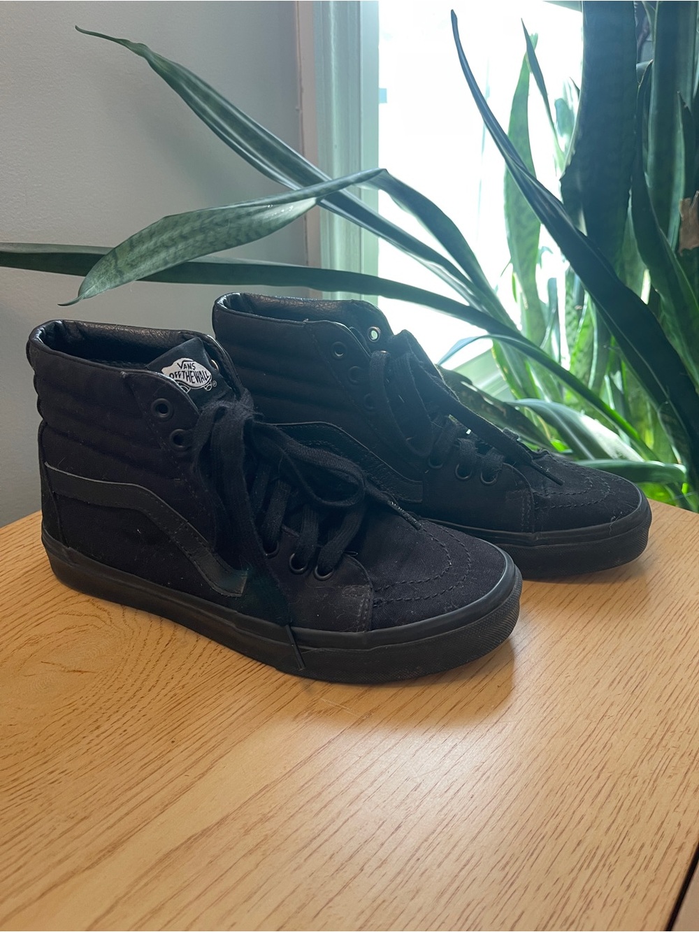 Vans Black High-Top Sneakers